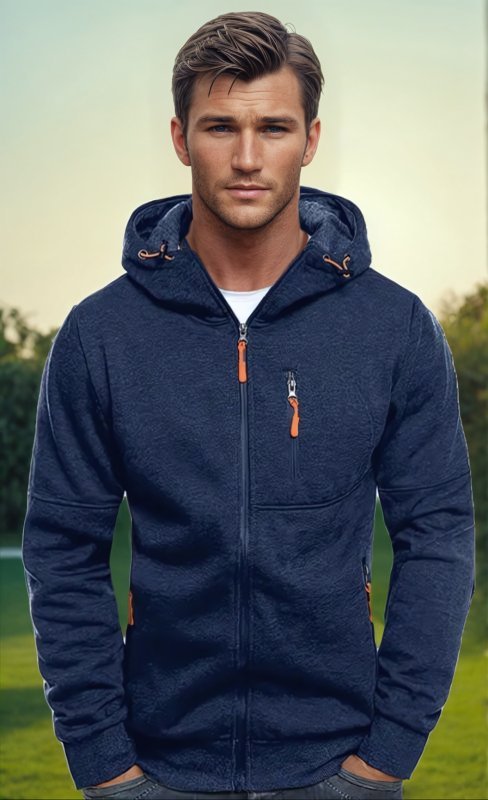 Men's Sports Casual Cardigan Hoodie
