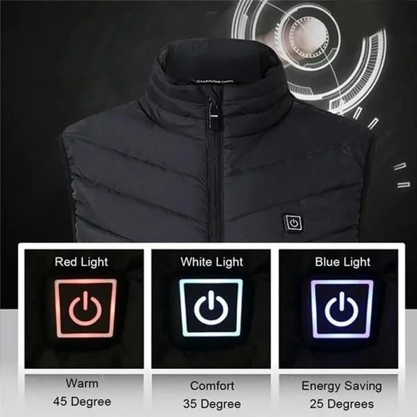 HeatVest Unisex Warming Heated Vest Jacket