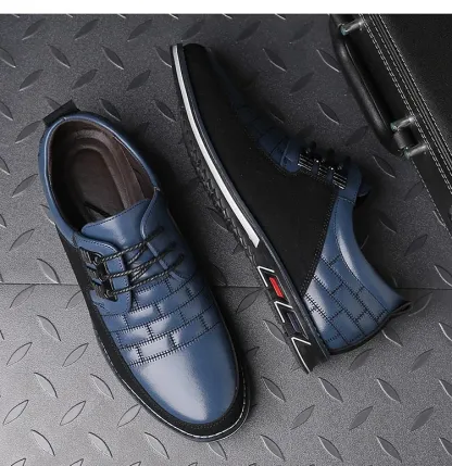 Gatsby Shoes Oxford Derby Orthopedic Leather Shoes