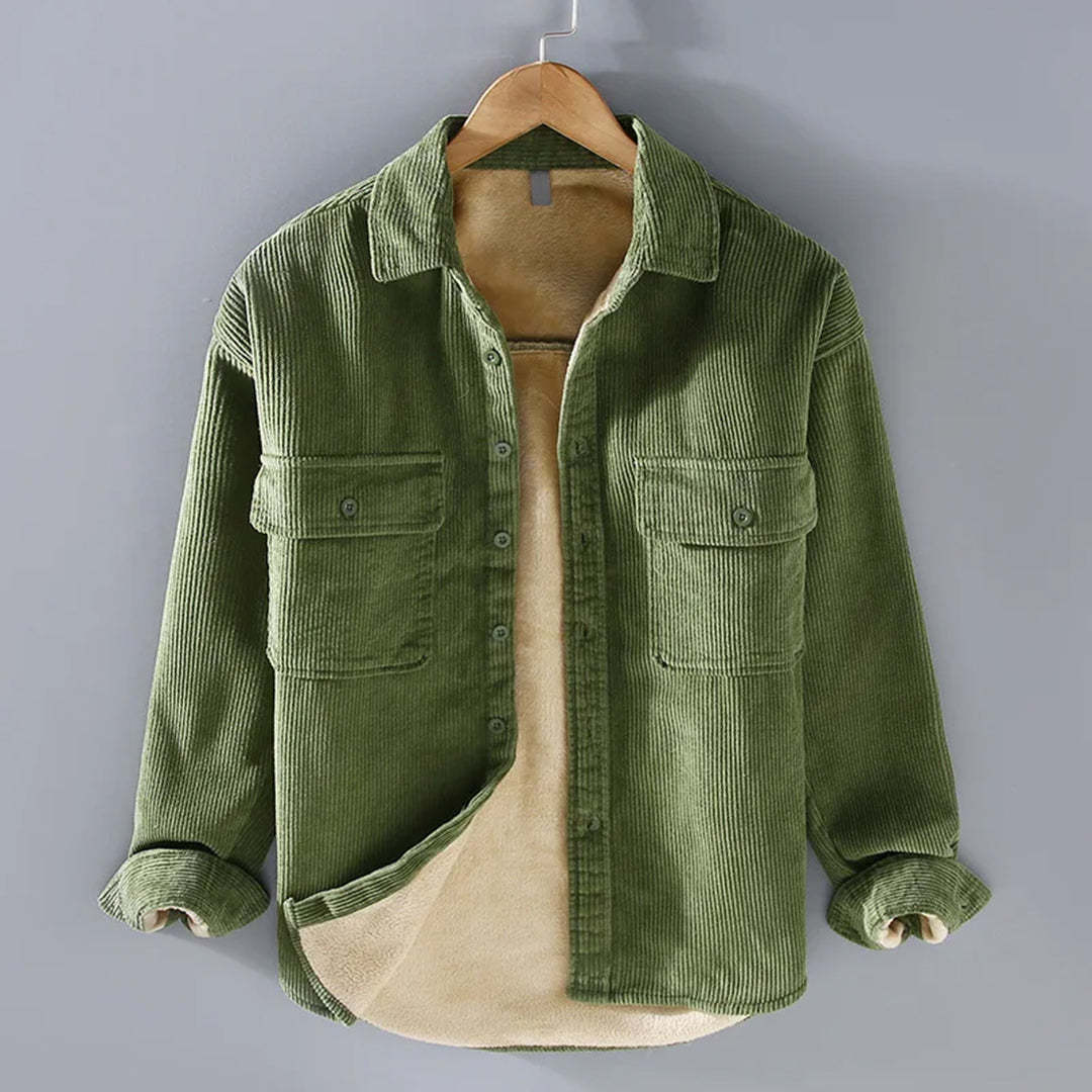 Men's Corduroy Winter Shirt