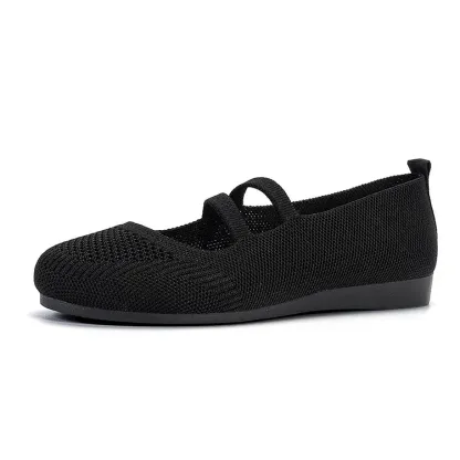 Mesh Ballet Flats for Women