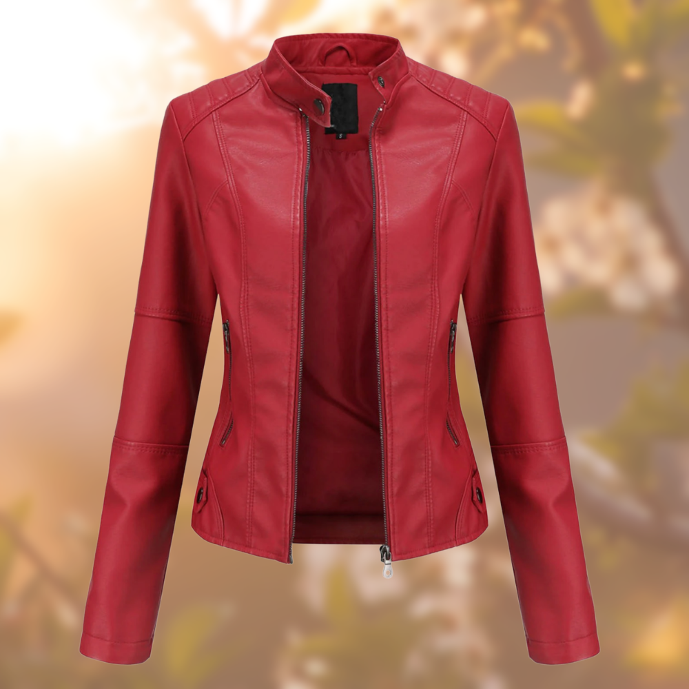 Meja - Elegant Leather Jacket