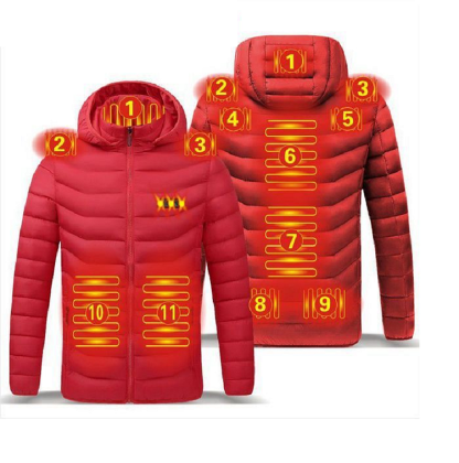 Electric 11 Areas Heated Hoodie Jacket