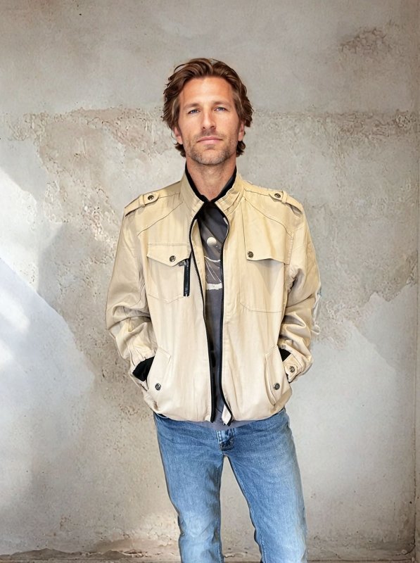 Autumn Cargo Cotton Military Jacket