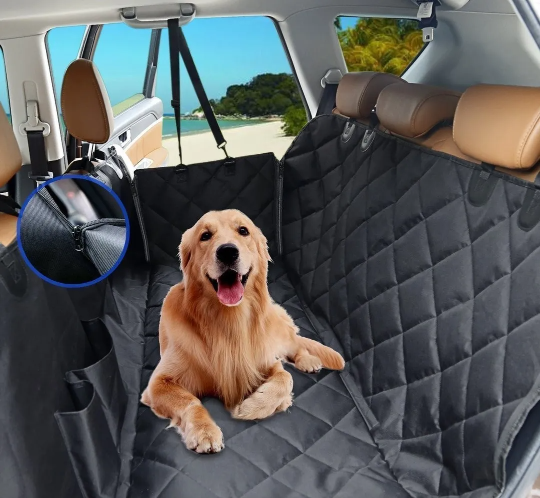 Premium Dog Car Seat Cover Waterproof Hammock Protector