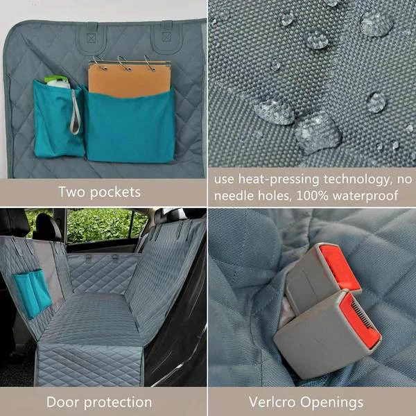 Premium Dog Car Seat Cover Waterproof Hammock Protector