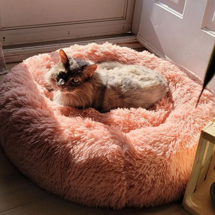 Dog Bed The Original Calming Dog Bed Super Comfy & Anti Anxiety Pet Bed Orthopedic Stress Relief Dog Bed Dog Pillow-gladdween