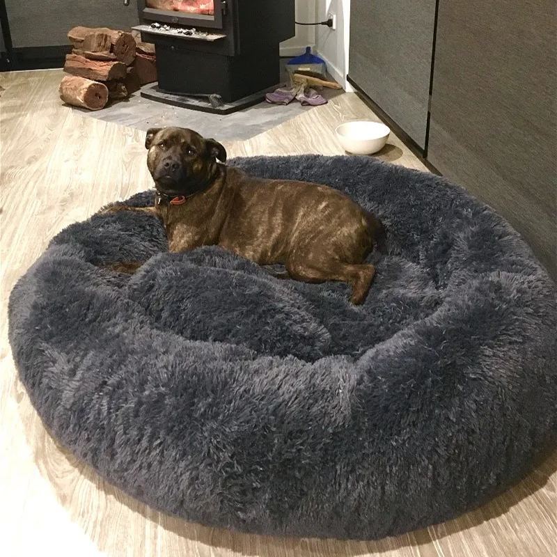 Dog Bed The Original Calming Dog Bed Super Comfy & Anti Anxiety Pet Bed Orthopedic Stress Relief Dog Bed Dog Pillow-gladdween