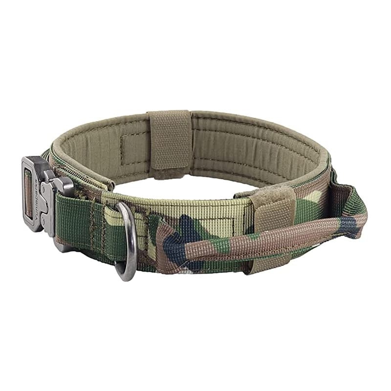 Adjustable Nylon Wear-Resistant Tactical Pet Collar