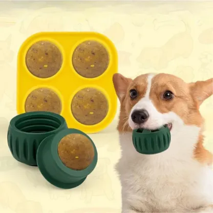 Dog Treat Toy Ball Dispenser