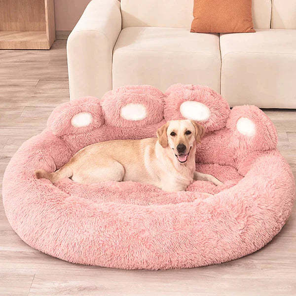 Calming Bear Paw Bed for Pets-gladdween