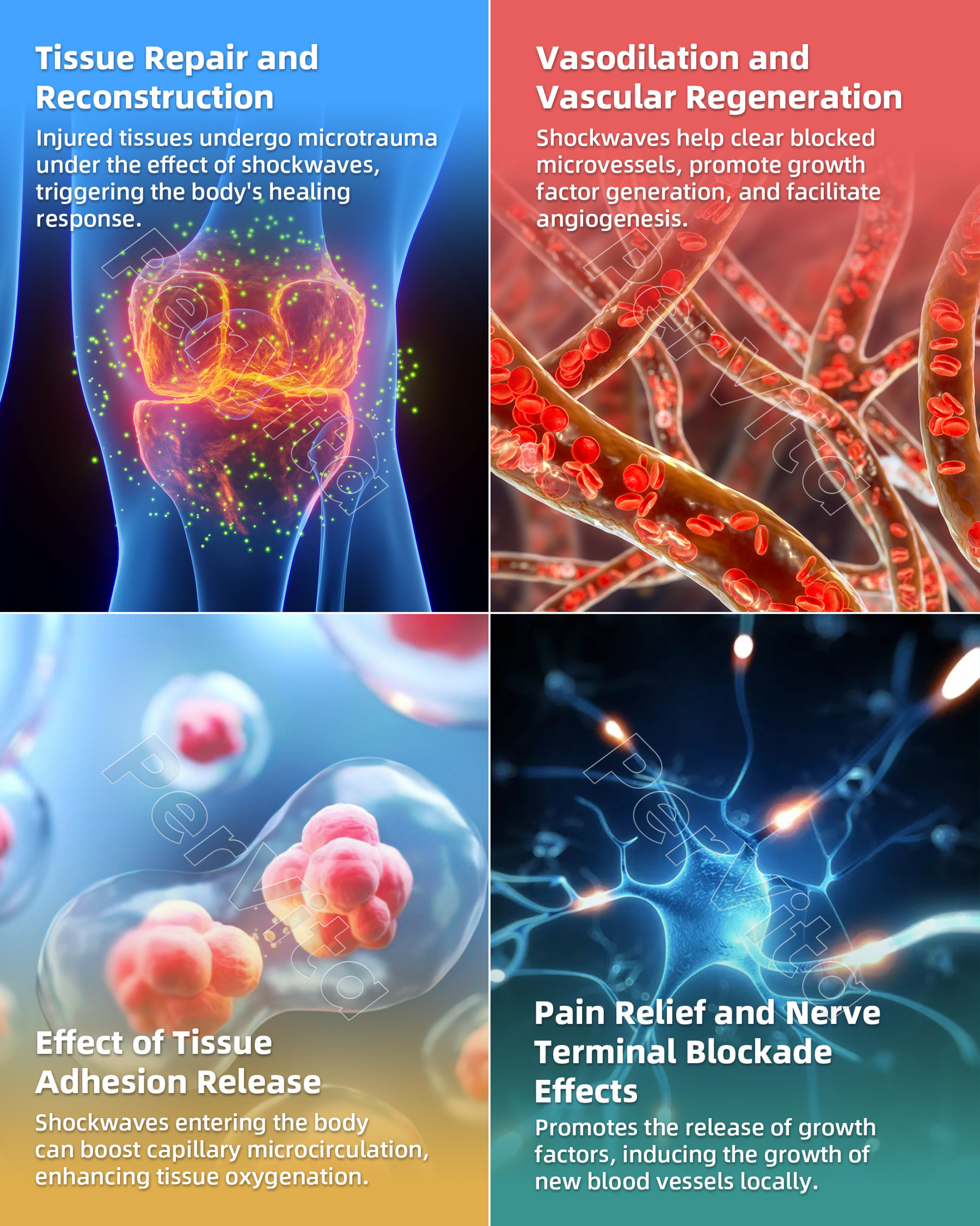 PerVita Medical Extracorporeal Shock Wave Therapy Machine PSP20