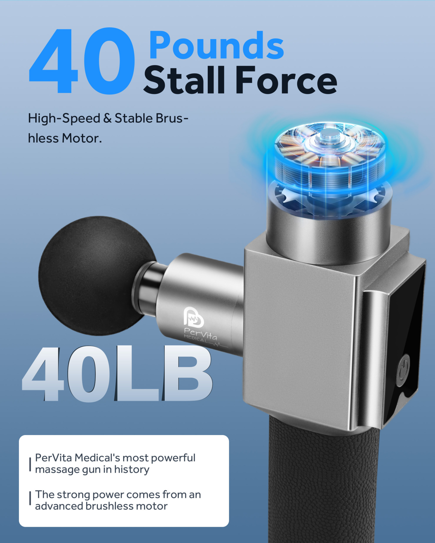 PerVita Medical Massager Pointillage PMP30