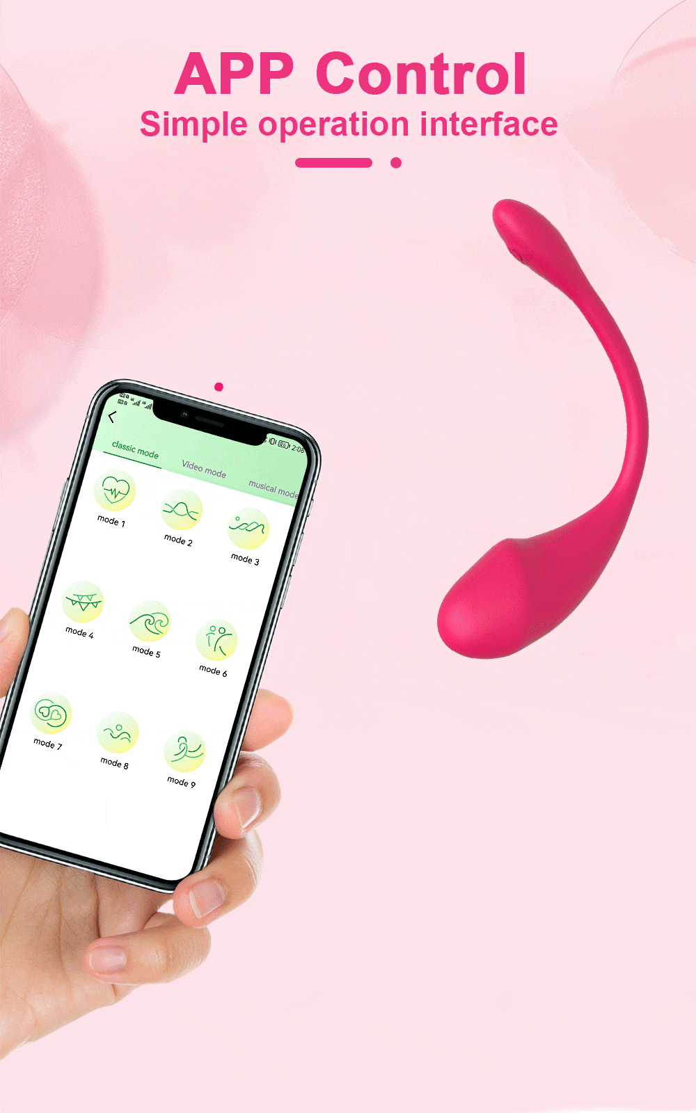 Vibr&aacute;tory ovl&aacute;dania APP