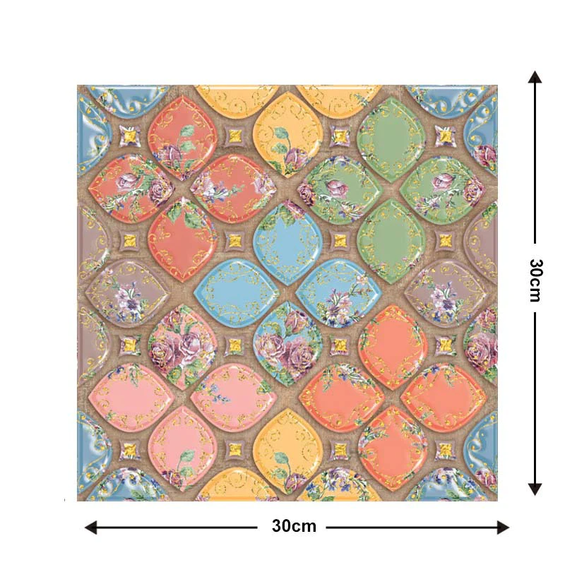 🎉2023 výprodej bytových dekorací se slevou 30 % – 10 ks 3D slupovacích a lepicích obkladů (12 x 12 palců)