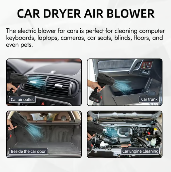 💥Turbo Jet Blower, Akumulátorový Turbo Super Power Air Duster