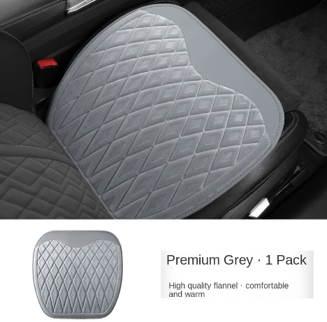 Kožené plyšové podsedáky na autosedačky zimní krátké plyšové podsedáky