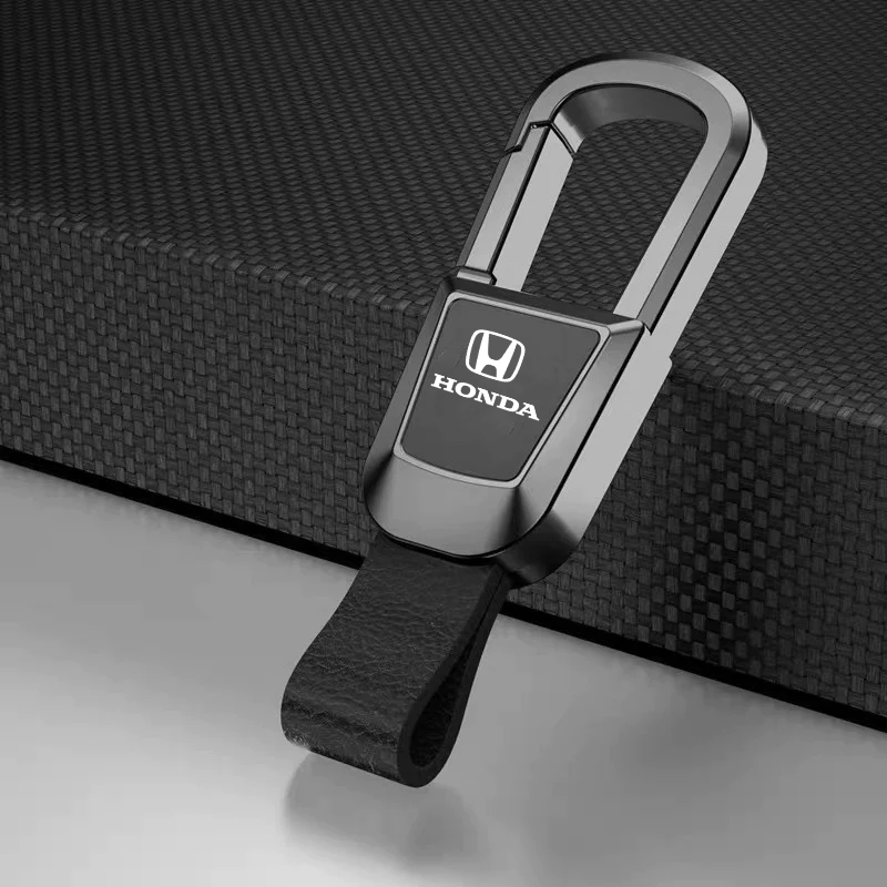 🔥Žhavý výprodej🔥Exkluzivní logo🔥Neztracená kožená klíčenka do auta