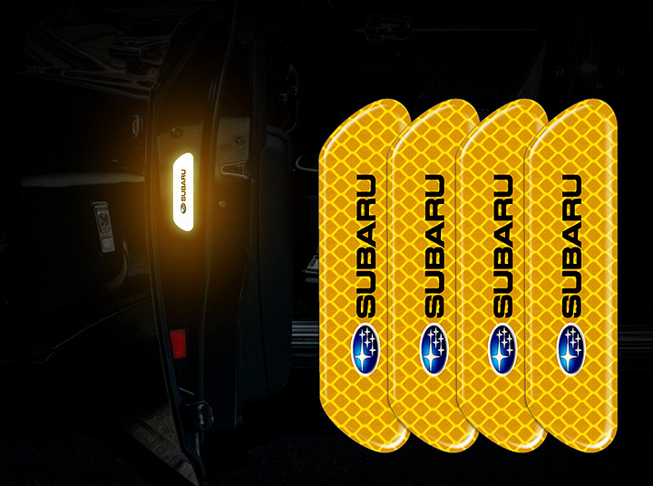 ✨Naklejka ostrzegawcza odblaskowa na drzwi samochodu wysokiej jakości✨12 szt.✨