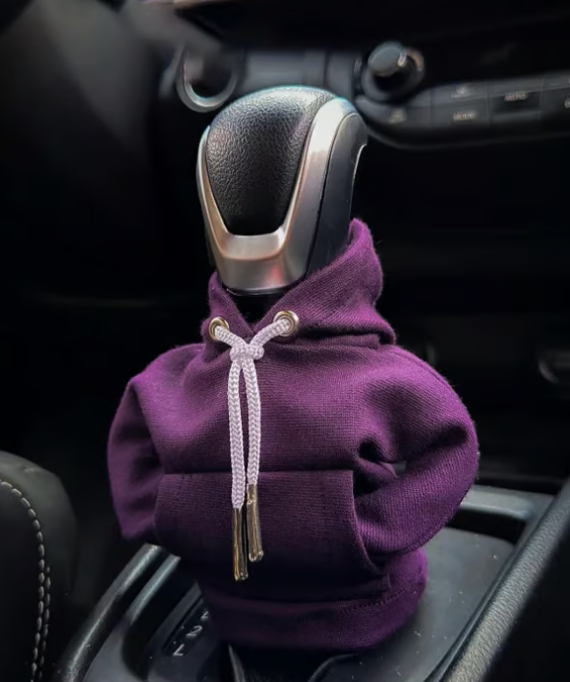 Mikina s krytem řazení do auta