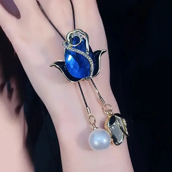 💝【Kupte 1 a dostanete 1 zdarma】✨Dlouhý tulipánový náhrdelník Cat Eye