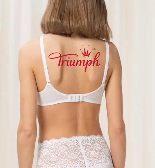 Triumph【3 kusy】Měkká krajková podprsenka