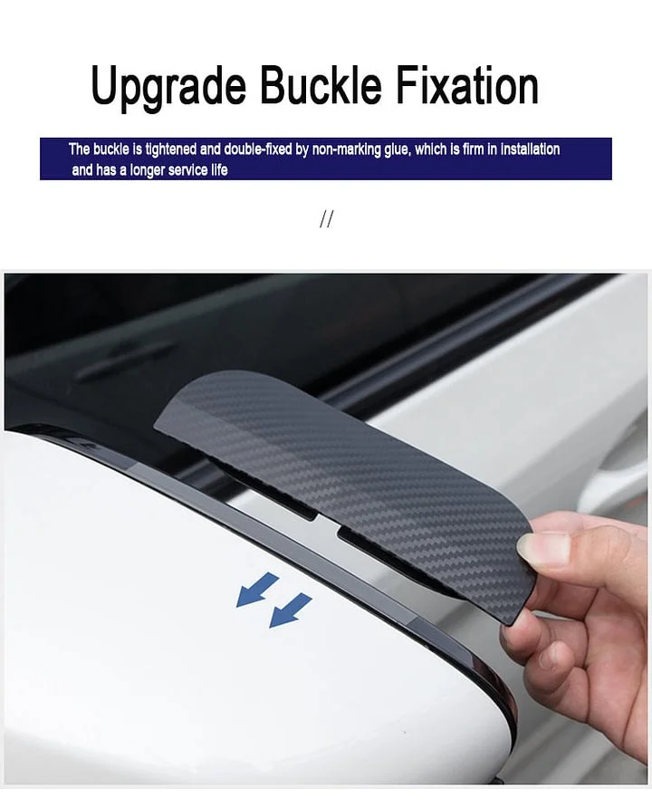 Horký výprodej ✨50% SLEVA ✨Déšťové obočí z uhlíkových vláken✨4 ks ✨