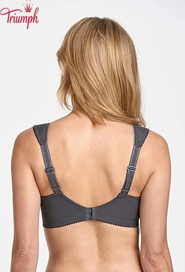 Triumph 3 kusy 💝 Bavlněná bavlněná krajková podprsenka bez drátěnky vpředu na knoflíky✨✨