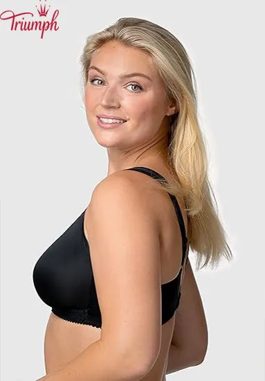 Triumph - (3 ks) Hladká krajková tričková podprsenka, bez kostic