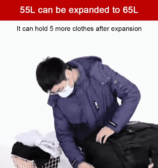 Rozšiřitelný batoh Oxford s velkou kapacitou