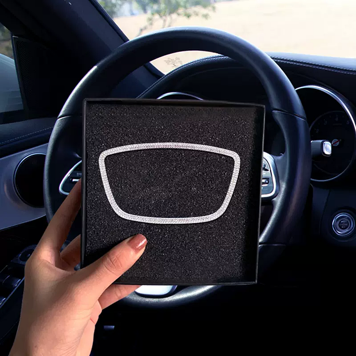 POSLEDNÍ VÝPRODEJ🎉SLEVA 50 %🎉 Kreativní samolepka na volant s drahokamy