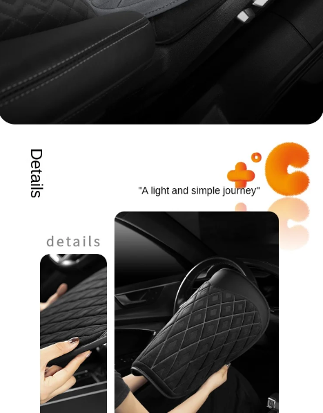 Kožené plyšové podsedáky na autosedačky zimní krátké plyšové podsedáky