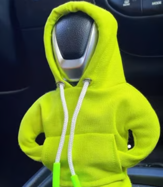 Mikina s krytem řazení do auta