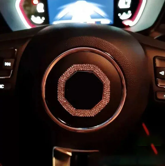 POSLEDNÍ VÝPRODEJ🎉SLEVA 50 %🎉 Kreativní samolepka na volant s drahokamy