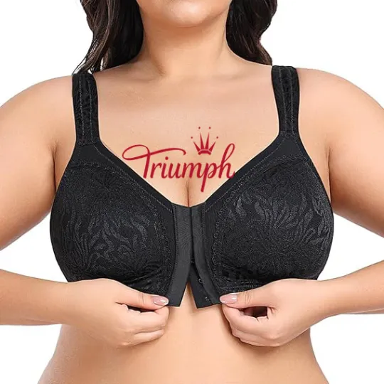 Triumph -Balení po 3🔥 Dámská celoplošná bezdrátová podprsenka bez podšívky