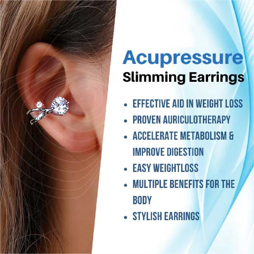 💥Akce na poslední den 80% SLEVA - 🔥Histone akupresurní zeštíhlující náušnice