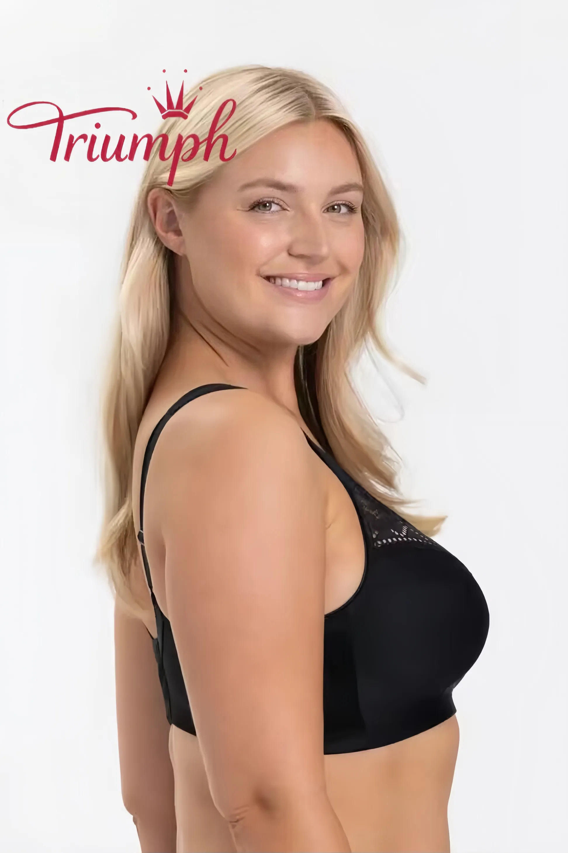 Triumph -(3 ks) pohodlná podprsenka větší velikosti