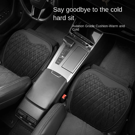Kožené plyšové podsedáky na autosedačky zimní krátké plyšové podsedáky