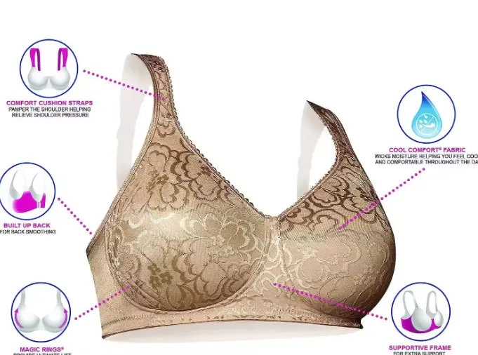 Triumph- 3 kusy🔥Tenká podprsenka bez kostic