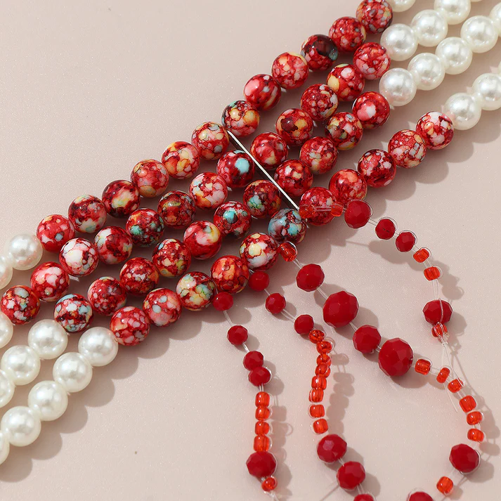 50% SLEVY-All Saints-Bloodthirsty Pearl Necklace