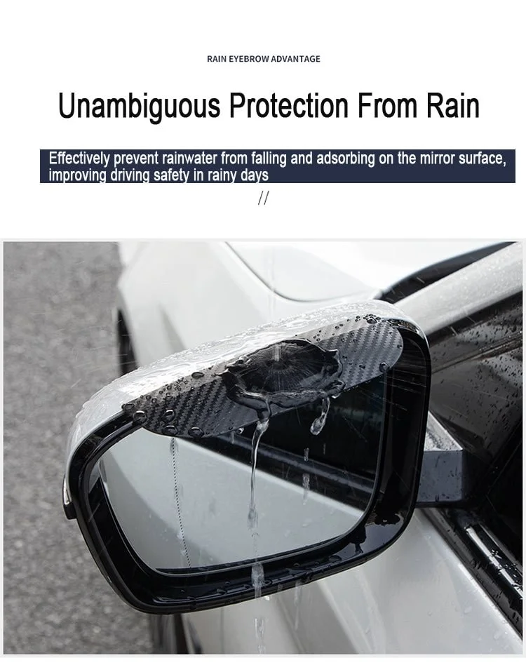 Horký výprodej ✨50% SLEVA ✨Déšťové obočí z uhlíkových vláken✨4 ks ✨