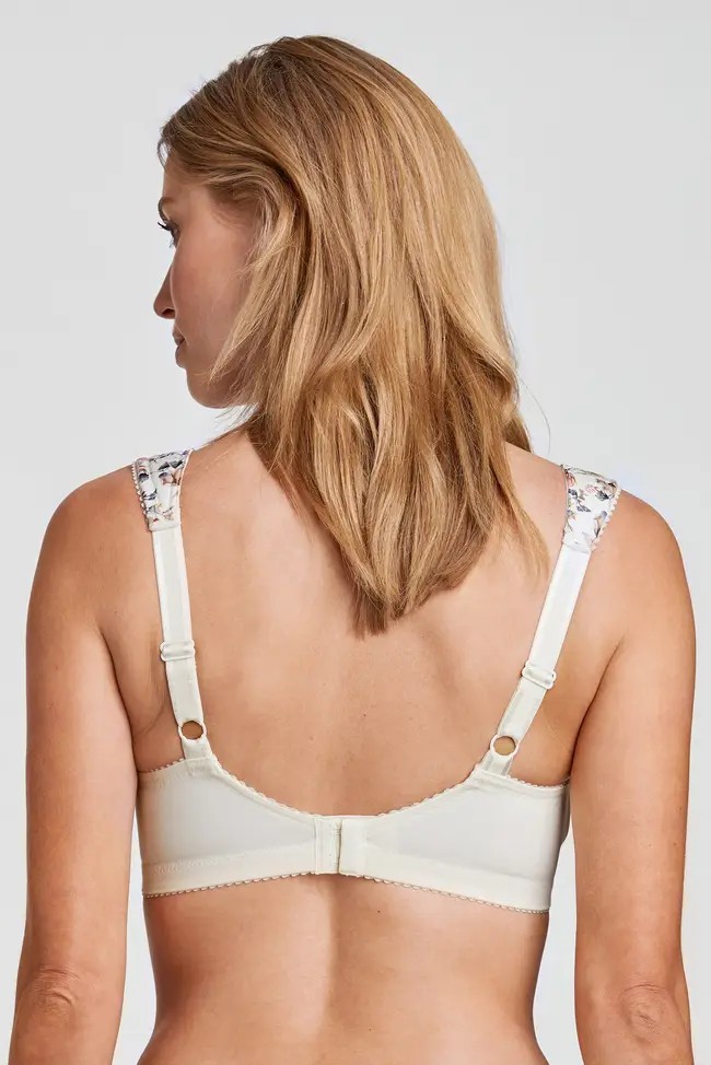 Triumph - (3 szt.) Letni damski biustonosz w kwiatowe wzory zapobiegający zwiotczeniu