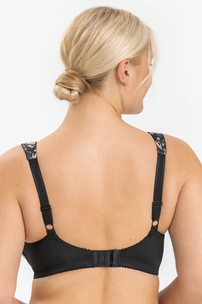 Triumph - (3 szt.) Letni damski biustonosz w kwiatowe wzory zapobiegający zwiotczeniu