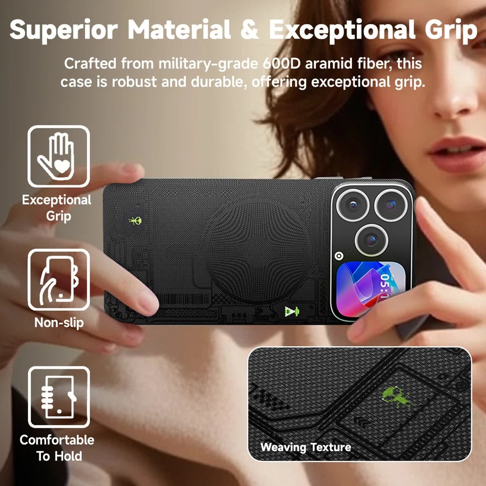 Globální limitovaná edice magnetického chytrého ochranného pouzdra Future Technology (kompatibilní s iPhone 17-12)