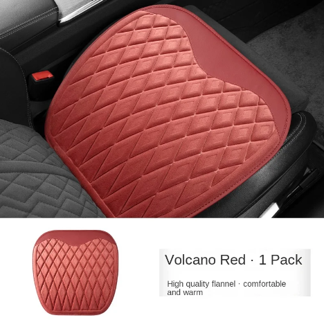 Kožené plyšové podsedáky na autosedačky zimní krátké plyšové podsedáky