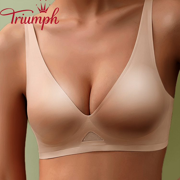 Triumph-Bezdrátová podprsenka Push Up Ice Silk[75A-110E]