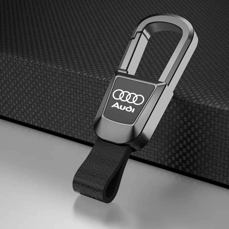 🔥Žhavý výprodej🔥Exkluzivní logo🔥Neztracená kožená klíčenka do auta
