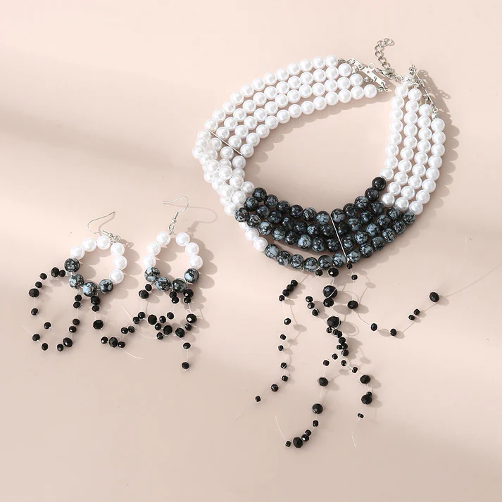 50% SLEVY-All Saints-Bloodthirsty Pearl Necklace