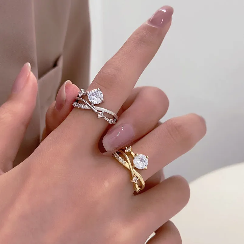 💫Poslední den akce - 80% sleva🔥-Moissanite diamantový prsten Magnetology💖