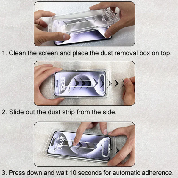 Sítotisková bezprašná pokojově temperovaná fólie